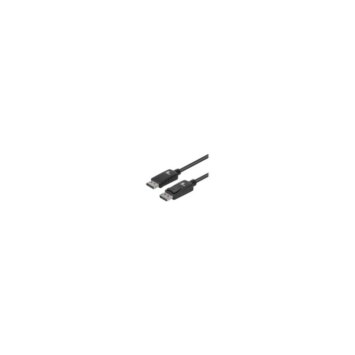 Xtech - Cable DisplayPort - DisplayPort (M) a DisplayPort (M) - 1.8 m - trabado - negro