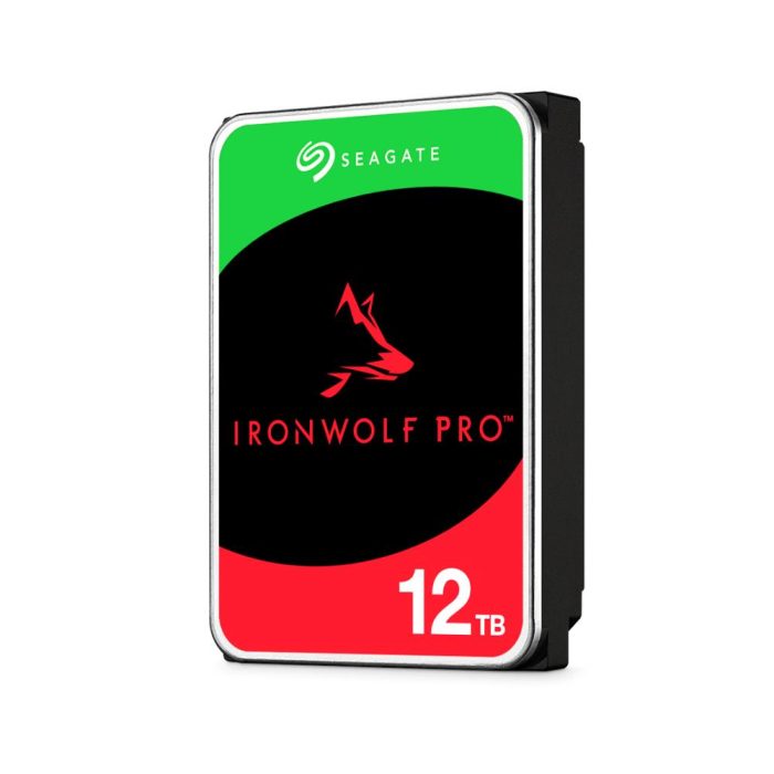 Disco duro Seagate Ironwolf PRO NAS ST12000NT001 12TB SATA 6Gb/s 7200rpm, 256MB Cache 3.5"