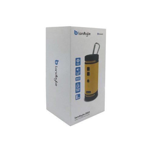 Parlante inalámbrico LandByte BV350, Bluetooth, Micro-SD, 3.5 mm, recargable.