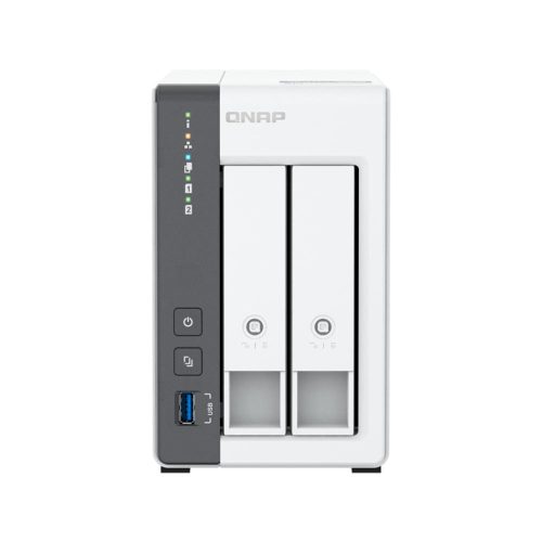 Servidor NAS QNAP TS-216G, ARM Cortex A55 4C/2GHz, 4GB RAM (On-Board), Bahias: 2x3.5" SATA