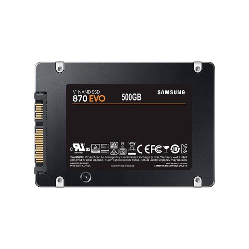 Unidad en estado solido Samsung 870 EVO 500GB, 2.5", SATA 6Gb/s