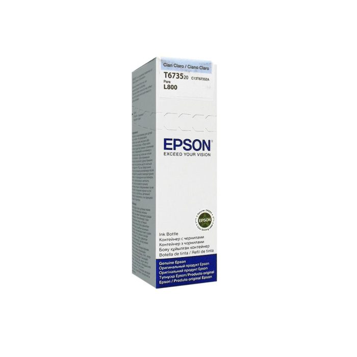 TINTA EPSON L800 CIAN CLARO