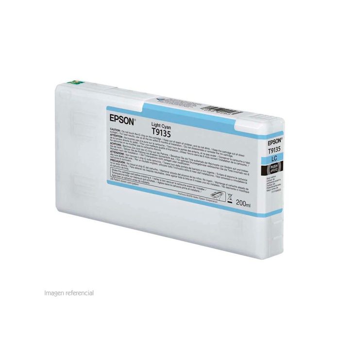 Cartucho de Tinta Epson T913500, Cian Claro, para Impresora Epson SureColor P5000 Standard