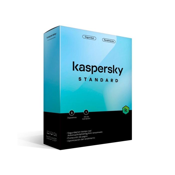 Kaspersky Standard Edition, para unos 3 dispositivos, Licencia de 1 año