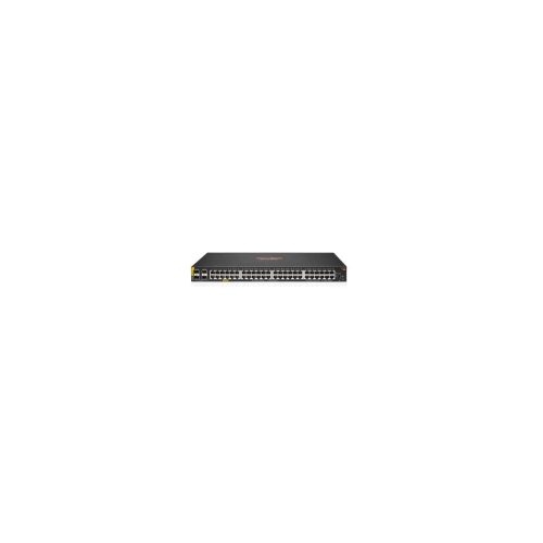 Aruba Conmutador Ethernet Aruba 6100 48 - 2 Capa compatible - Modular - 44.20W Power Consumption - Par trenzado, Fibra Óptica - 1U Alto - Montable en bastidor, Montaje en pared