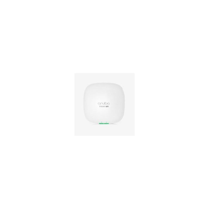 HPE Instant On AP22 802.11ax 1.66Gbit/s Punto de acceso inalámbrico - 2.40GHz, 5GHz - 2 x Antena(s) interna - Tecnología MIMO - 1 x Red (RJ-45) - Gigabit Ethernet - PoE Ports - 10.10W - Montaje en pared, Montable en techo, Montable en raíl