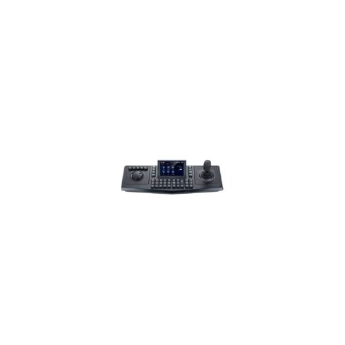 Panel de control Hanwha SPC-7000 255 Cameras - Zoom, Cazuela, Inclinable, Focus Control - 3D Joystick - 12.7cm (5") LCD Pantalla Táctil Pantalla - USB Puerto - En Serie Puerto