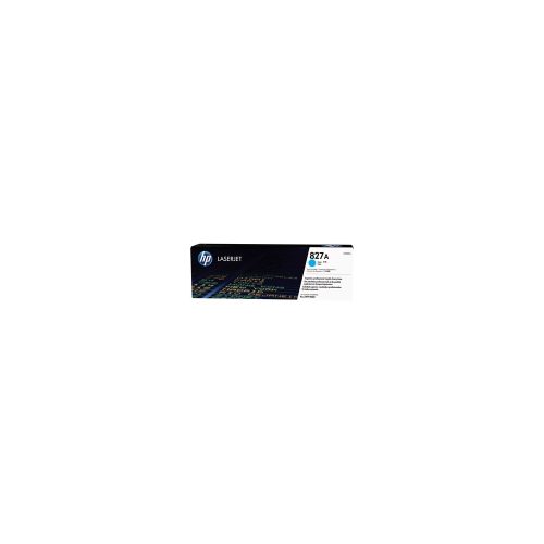 Cartucho de tóner HP 827A Láser - Azul ciánico - Original - 1 - Láser - 1 Paquete(s)