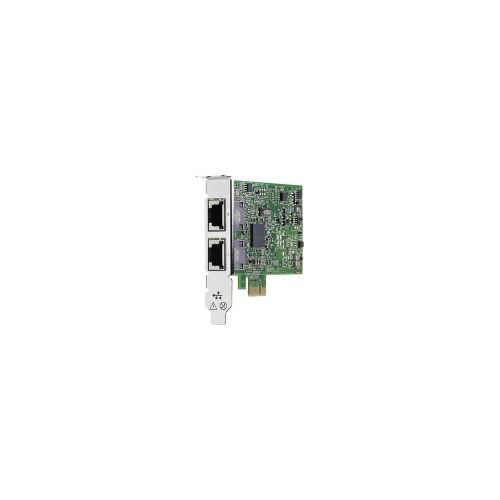 HPE Tarjeta Gigabit Ethernet - 10/100/1000Base-T - PCI Express x1 - 2 Puerto(s) - 2 - Par trenzado