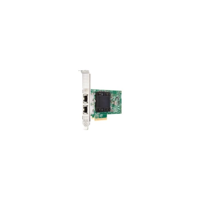HPE 535 535T Tarjeta 10Gigabit Ethernet para Servidor - 10GBase-T - Tarjeta enchufable - PCI Express 3.0 x8 - 2 Puerto(s) - 2 - Par trenzado