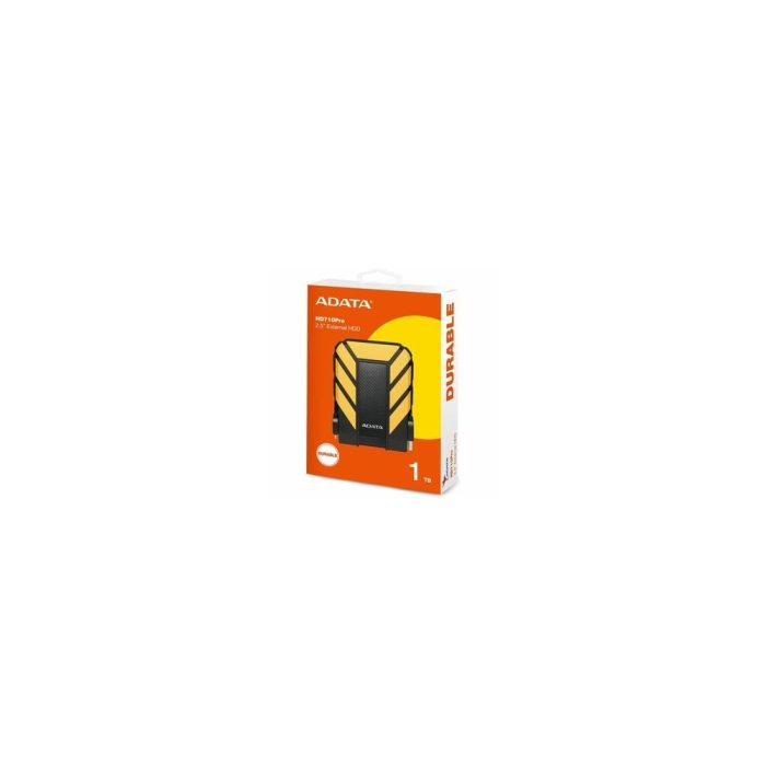 Disco Duro Adata HD710 Pro - 2.5" Externo - 1TB - Amarillo - Consola de juegos Dispositivo compatible - USB 3.2 (Gen 1) - 3Año(s) Garantía - Al por menor