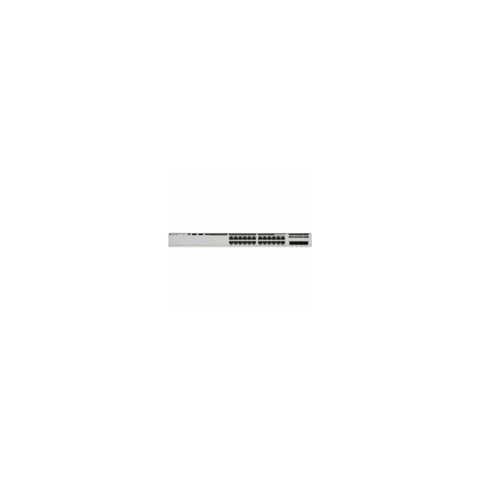 Cisco Catalyst 9200 C9200L-24T-4G 24 Puertos Gestionable Conmutador de nivel 3 - 3 Capa compatible - Modular - 4 Ranuras SFP - Par trenzado, Fibra Óptica