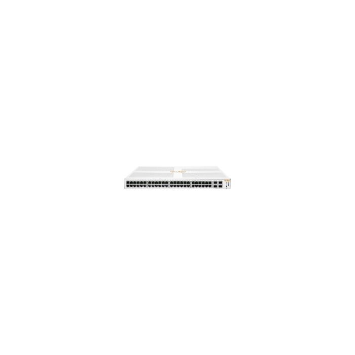 HPE Instant On 1930 48 Puertos Gestionable Conmutador Ethernet - 4 Capa compatible - Modular - 36.90W Power Consumption - Fibra Óptica, Par trenzado - 1U - Montable en bastidor