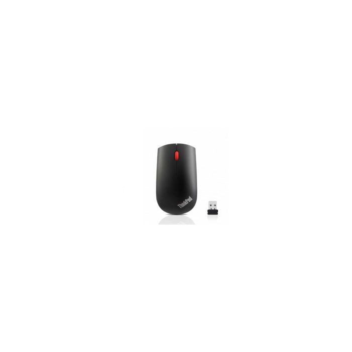 Lenovo Essential Mouse - Radiofrecuencia - USB - Óptico - 3 Botón(es) - Inalámbrico - 1200 dpi - Rueda de desplazamiento - Simétrico