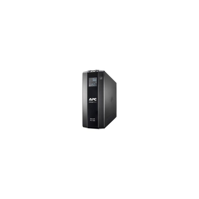 UPS de línea interactiva Schneider Electric Back-UPS Pro BR1600MI - 1.60kVA/960W - Torre - AVR - 16Hora(s) Recharge - 2.60Minuto(s) Stand-by - 230 V AC Salida - 8 x IEC 60320 C13 Receptacle(s) - Aproximación acompasada de una onda sinusoidal