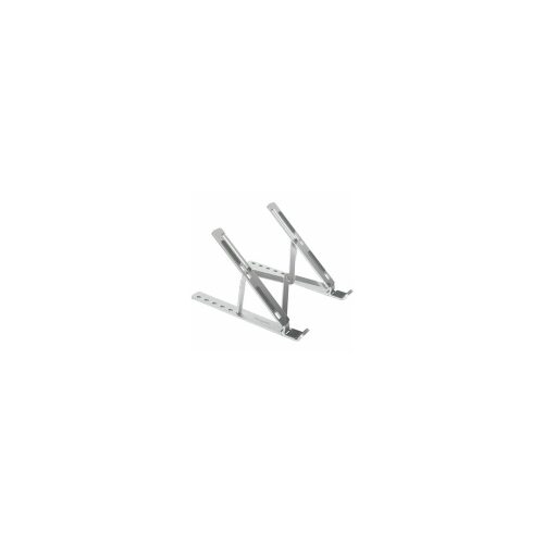 Targus AWE810GL Altura ajustable Soporte para portátil - 25.4cm (10") a 39.6cm (15.6") para pantalla plana - 23.1cm Altura x 4.5cm Ancho - Pórtatil - Aluminio - Plata - Para Tableta, Portátil - Ergonómico, Cómodo, Ángulo ajustable, duradero, Protección contra el recalentamiento, Compacto, Ligero, Plegable, Ajustable