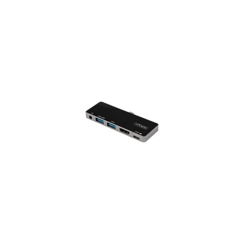 StarTech.com DKT30ICHPD USB Tipo C Base de conexión para Notebook/Tableta/Estación de trabajo/Monitor - 100W - USB Tipo-A - USB tipo-C - HDMI - DisplayPort - Línea salida de audio - Cableado - Mac OS X 10.13 High Sierra, Mac OS X 10.14 Mojave, Mac OS X 10.15 Catalina, Mac OS X 11.0 Big Sur, Mac OS X 12.0 Monterey, Mac OS X 13.0 Ventura, Windows 8, Windows 8.1, Windows 10, Windows 11, ChromeOS, ...