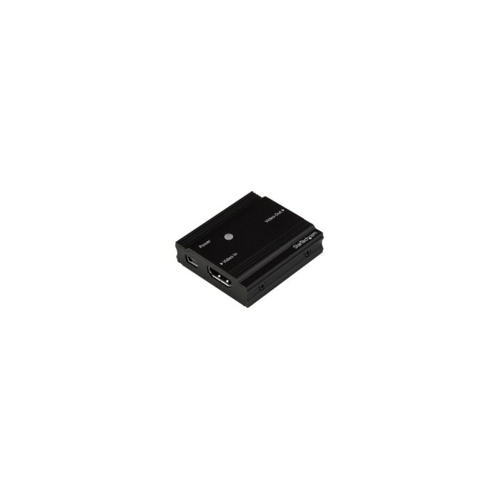 StarTech.com Repetidor de señal - Conforme con normas TAA - 3840 × 2160 - 35m Distancia máxima de funcionamiento - 1 x Entrada HDMI - 1 x Salida HDMI - USB