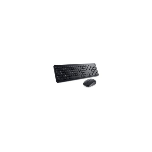 Teclado y ratón Dell KM3322W - Español - USB Émbolo Inalámbrico 2.40GHz Teclado - Keyboard/Keypad Color: Negro - USB Inalámbrico Mouse - Óptico - 1000 dpi - Rueda de desplazamiento - Pointing Device Color: Negro - Control de Volumen Tecla(s) de acceso rápido - AA, AAA - Compatible con PC, Mac