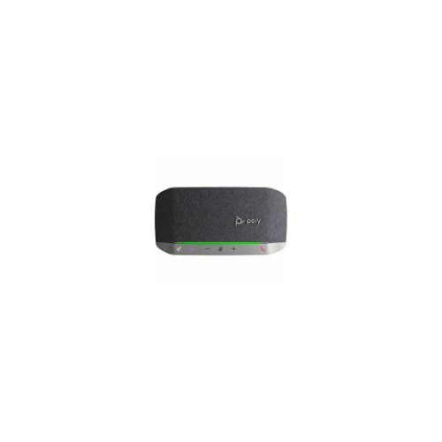 Poly Sync 20-M Con cable/Inalámbrico Teléfono con altavoz - Microsoft Teams - Plata - 3 Microphone(s) - 40 mm Altavoz(es)