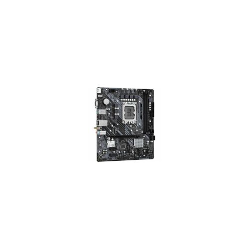 Placa Base de computador de escritorio ASRock H610M/ac - Intel H610 Conjunto de Circuitos Integrados - Socket LGA-1700 - Micro ATX - Núcleo Processor Supported - 64GB DDR4 SDRAM Maximum RAM - DIMM, UDIMM - 2 x Memory Slots - Gigabit Ethernet - IEEE 802.11a/b/g/n/ac - HDMI - DisplayPort