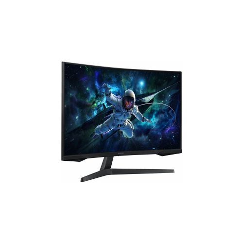 Monitor LED para juegos Samsung Odyssey G5 S32CG552EL 32" Class WQHD Pantalla curva - 16:9 - Negro - 81.3cm (32") Viewable - Vertical Alignment (VA) - LED Retroiluminación - 2560 x 1440 - 16,7 Millones de colores - FreeSync - 300cd/m² - 1ms - 165Hz Refresh Rate - HDMI - DisplayPort