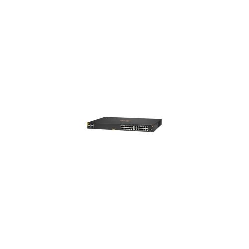HPE 6100 24 Puertos Conmutador Ethernet - 3 Capa compatible - Modular - 32.70W Power Consumption - 370W Rendimiento PoE - Par trenzado, Fibra Óptica - PoE Ports - 1U - Montable en bastidor, Montaje en pared