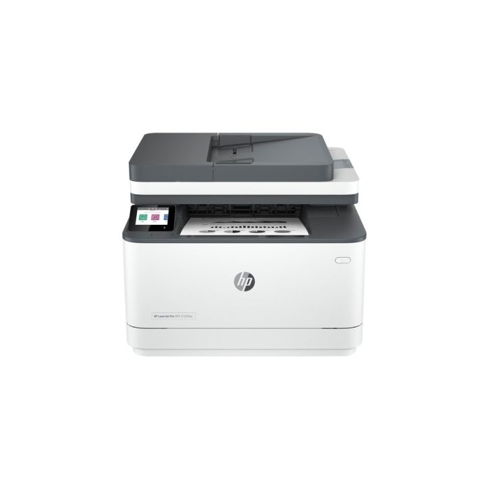 Impresora Láser Multifunción HP LaserJet Pro 3103fdw Inalámbrico - Monocromo - Copiadora/Fax/Impresora/Escáner - 33 ppm de impresión monocolor - 1200 x 1200 dpi Impresión - Dúplex impresión Automático - Hasta 50000 páginas al mes - Color De Superficie Plana Escáner - 1200 - Monocromo Fax - Fast Ethernet Ethernet - LAN inalámbrica - Apple AirPrint, HP Smart App, Mopria, Wi-Fi Direct - USB