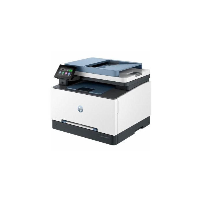 Impresora Láser Multifunción HP LaserJet Pro 3303fdw Con cable e inalámbrico - Color - Copiadora/Fax/Impresora/Escáner - 600 x 600 dpi Impresión - Dúplex impresión Automático - Hasta 40000 páginas al mes - Color De Superficie Plana Escáner - 1200 - Color Fax - Gigabit Ethernet Ethernet - LAN inalámbrica - HP Smart App, Apple AirPrint, Mopria, Wi-Fi Direct - USB