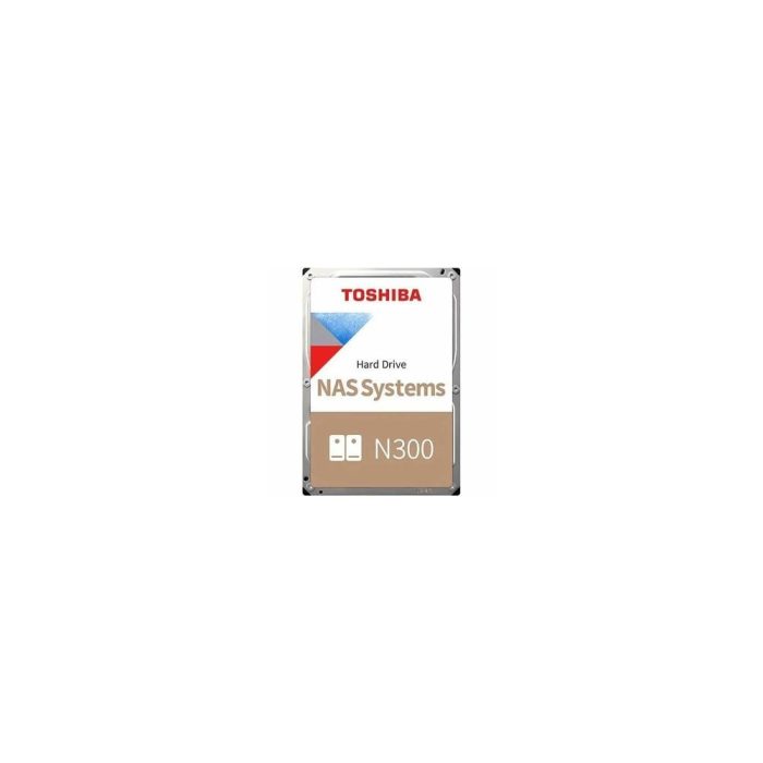 Disco Duro Toshiba N300 HDWG51CXZSTA - 3.5" Interno - 12TB - SATA (SATA/600) - Grabación magnética convencional (CMR) Method - NAS, Storage Server, Servidor Dispositivo compatible - 7200rpm - 281MB/s Tasa de transferencia de lectura máxima - 512e Format - Al por menor