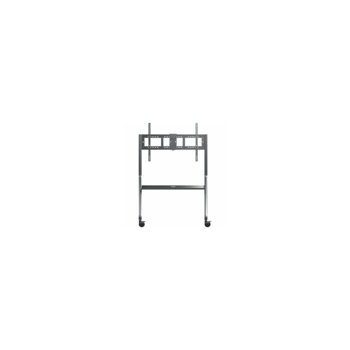 ViewSonic Carro pantallas - 120.20kg Capacidad - 4 Ruedas - 101.60mm Tamaño de las ruedas - Gris