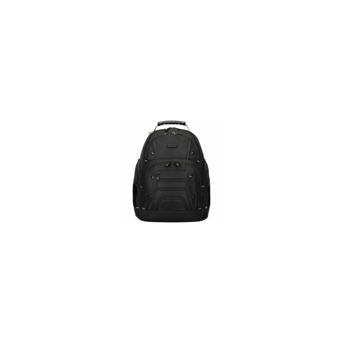 Estuche de transporte Targus Drifter TBB63805GL Robusto (Mochila) para 38.1cm (15") a 40.6cm (16") Portátil - Negro - Conforme con normas TAA - Parte inferior resistente al agua, Resistente a humedad, Resistente al desgaste, Resistente a la abrasión - Correa de Hombro - 508mm Altura x 431.8mm Ancho x 127mm Profundidad - 28L Volume Capacity