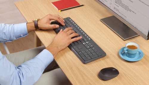TECLADO+MOUSE LOGITECH MK235 WIRELESS