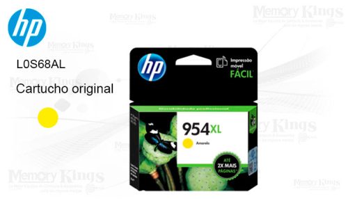 Cartucho de Tinta HP 954XL Yellow Original 1600pag