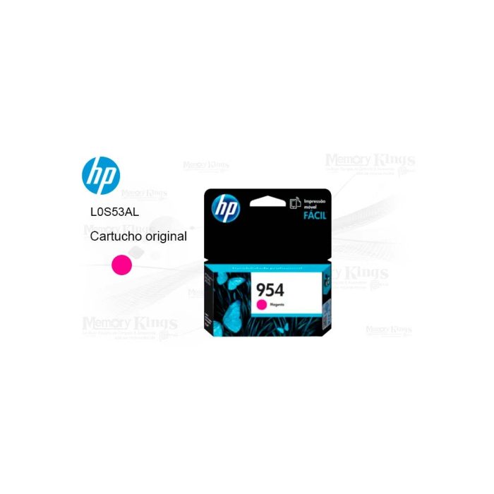 Cartucho de Tinta HP 954 Magenta Original 700pag.
