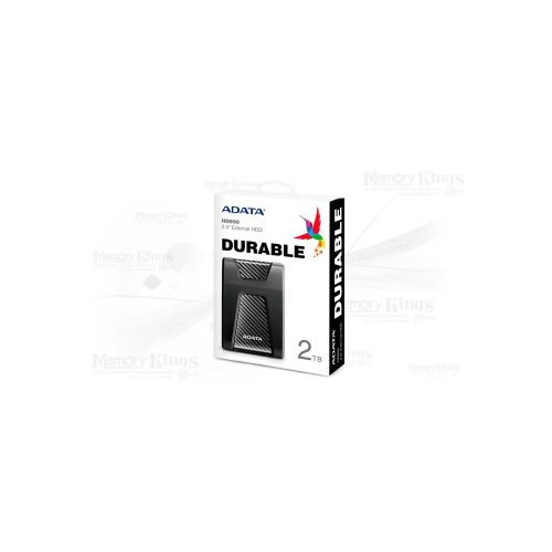 DISCO DURO USB 2TB ADATA HD650 BLACK