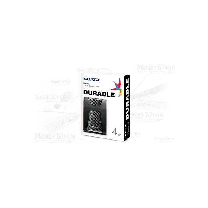 DISCO DURO USB 4TB ADATA HD650 BLACK