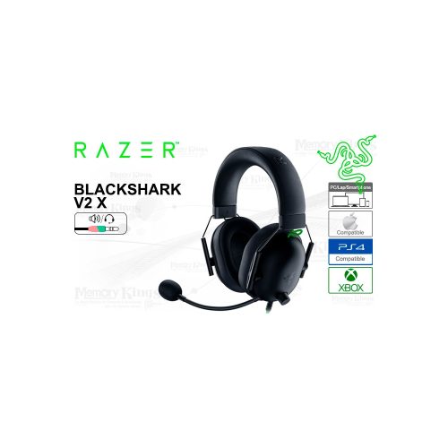 AURICULAR Gaming RAZER BLACKSHARK V2 X 7.1 BLACK