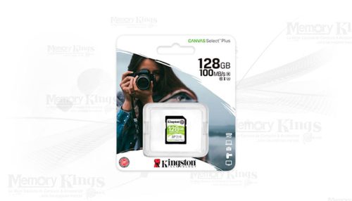 MEMORIA SD 128GB KINGSTON CANVAS SELECT PLUS