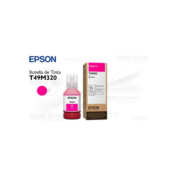 Botella de TINTA EPSON T49M3 Magenta 140ml