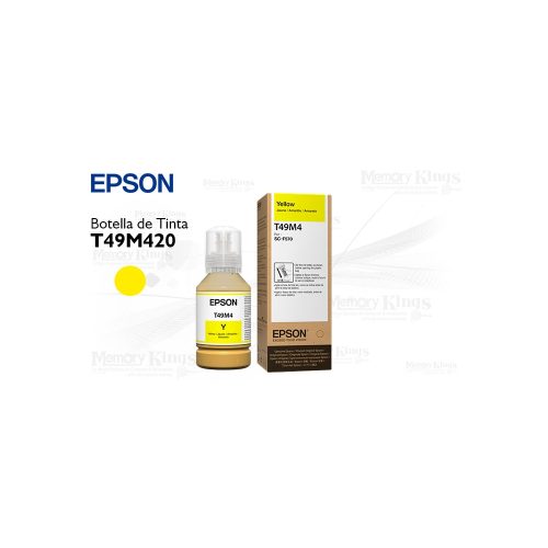 Botella de TINTA EPSON T49M4 Yellow 140ml