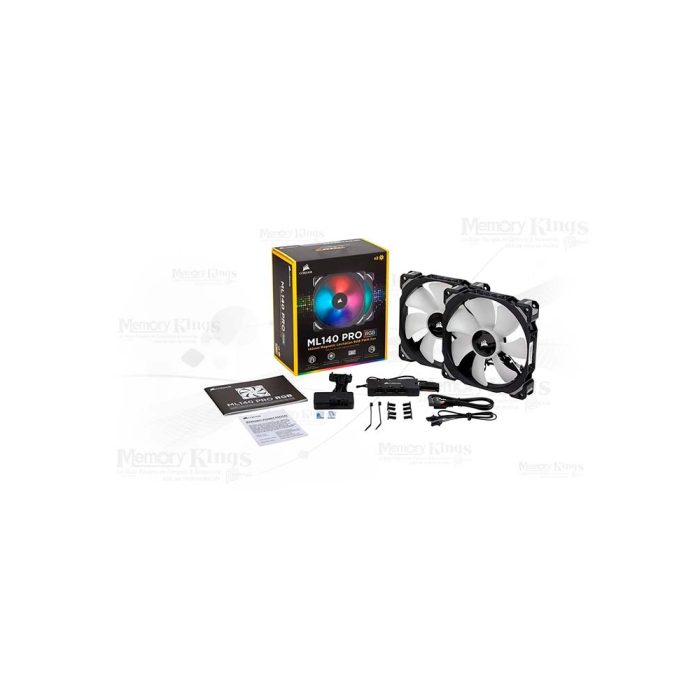 COOLER CASE 140MM CORSAIR ML140 PRO RGB 2IN1 BK
