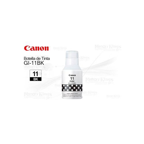 Botella de TINTA CANON GI-11 Black 135ml.