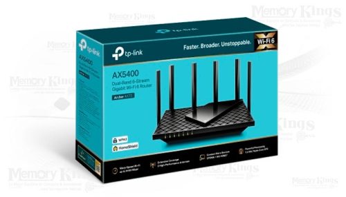 ROUTER TP-LINK Archer AX73 AX5400 2BAND 6antenas