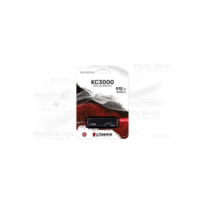 UNIDAD SSD M.2 PCIe 512GB KINGSTON KC3000