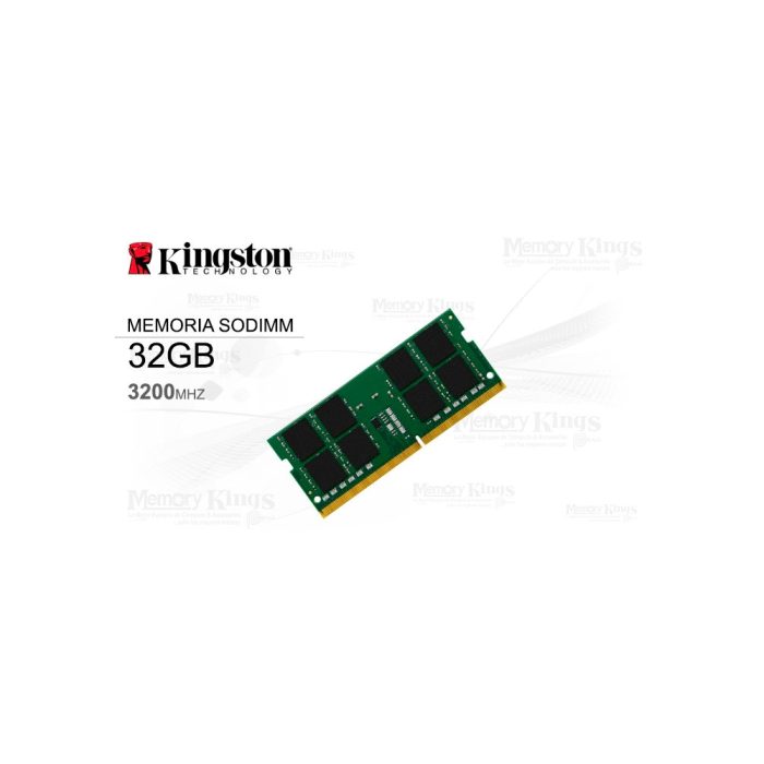 MEMORIA SODIMM DDR4 32GB 3200 KINGSTON