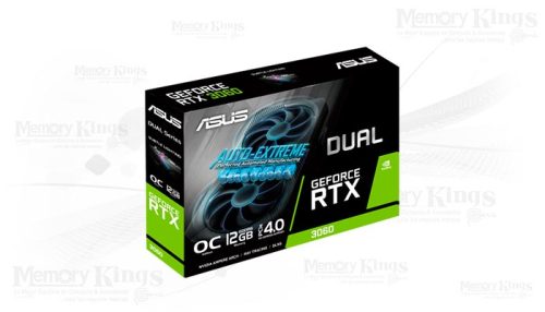 GEFORCE RTX 3060 12GB 192 bit ASUS DUAL V2 OCEDICION BLACK