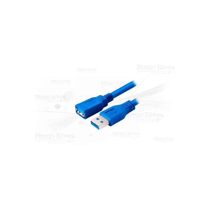 CABLE USB 3.0 Extension 3mts DELCOM Blue