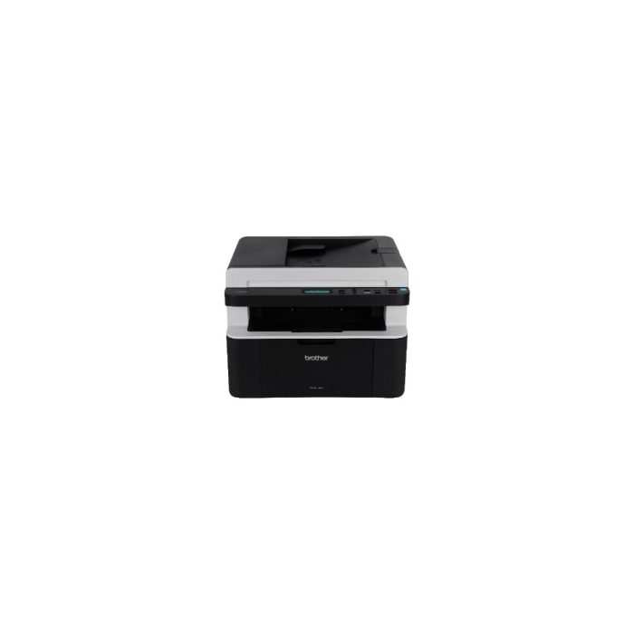 Impresora Láser Multifunción Brother DCP-1617NW - Monocromo - Copiadora/Impresora/Escáner - 21 ppm de impresión monocolor - 2400 x 600 dpi Impresión - Dúplex impresión Manual - Hasta 10000 páginas al mes - 150 hojas Entrada - Color Escáner - 600 - Ethernet - USB