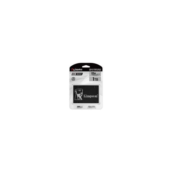 Unidad en estado solido Kingston KC600, 1024GB, SATA Rev 3.0 (6 Gb/s)